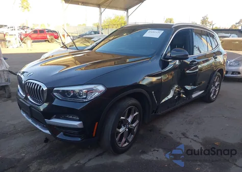 2020 BMW X3 Sdrive30I из США, поврежденный, VIN 5UXTY3C09L9B64044